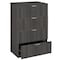 Regency 36 W Legacy File Cabinets, Ash Grey LPLF5436AG - alternate 7